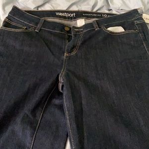 Dark-wash jeans by Westport size 10 **NWT**